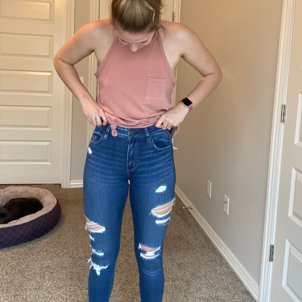 American Eagle Ripped Jeans